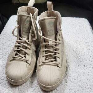 Adidas Originals Superstar Millencon Boot in Wonder Beige Women's Size 6 US